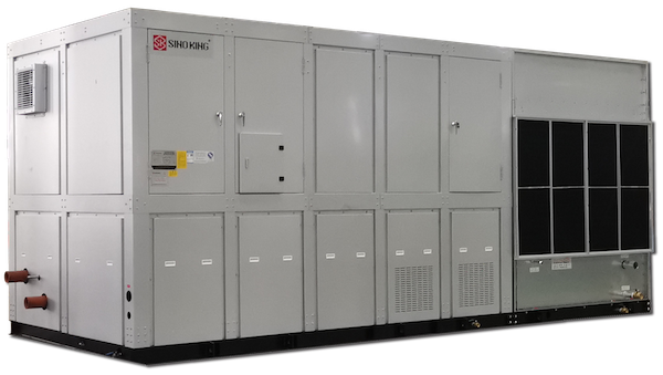 Integrated screw water-cooled low-temperature refrigeration unit